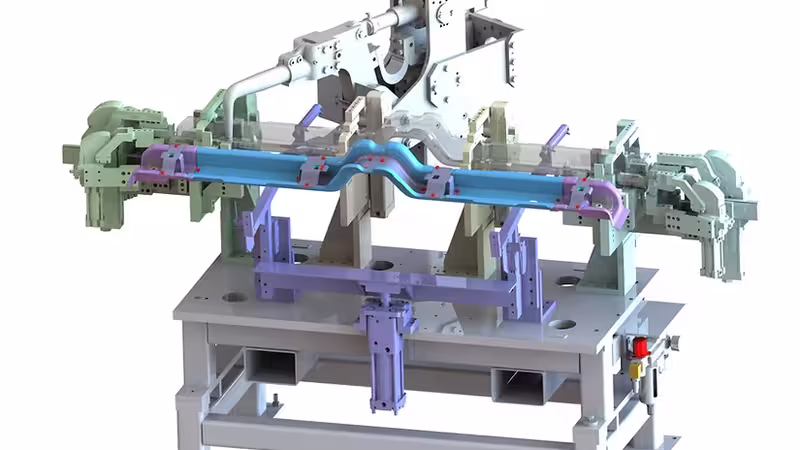 Spot welding fixture
